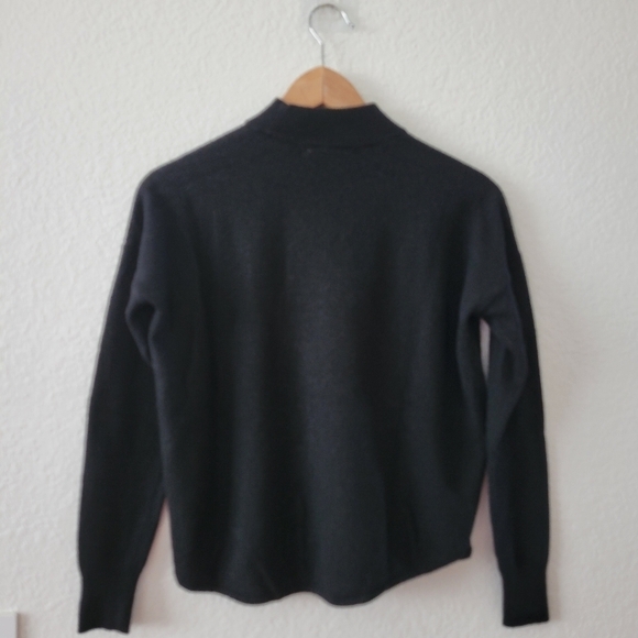 Madewell Ashbury Mockneck Sweater in Black XS - Picture 6 of 7